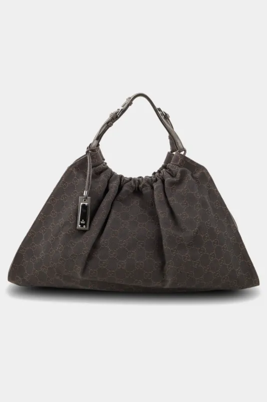 GG Canvas Drawstring Shoulder Bag sold by Lord & Taylor