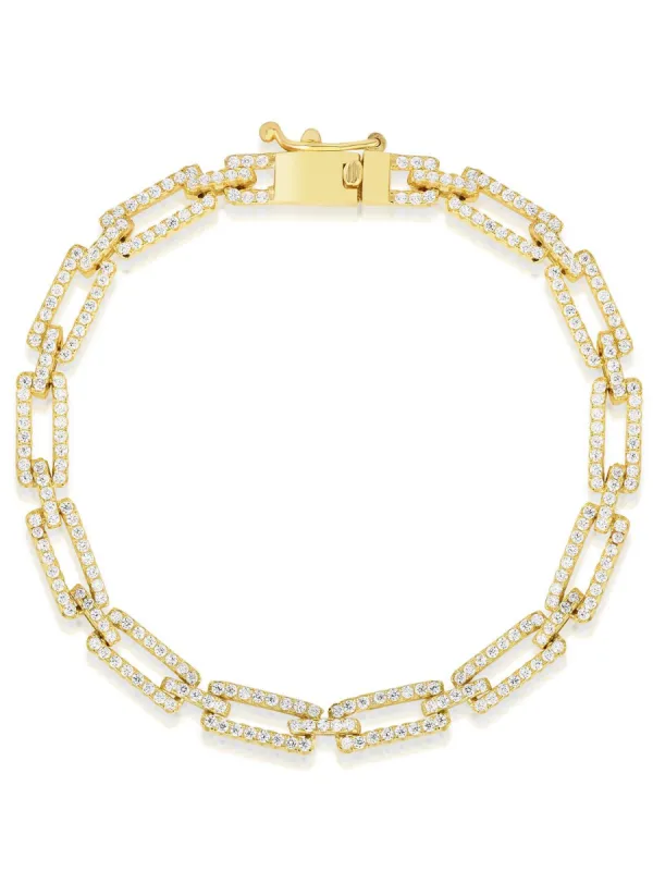 Sterling Silver Link Bracelet sold by Lord & Taylor