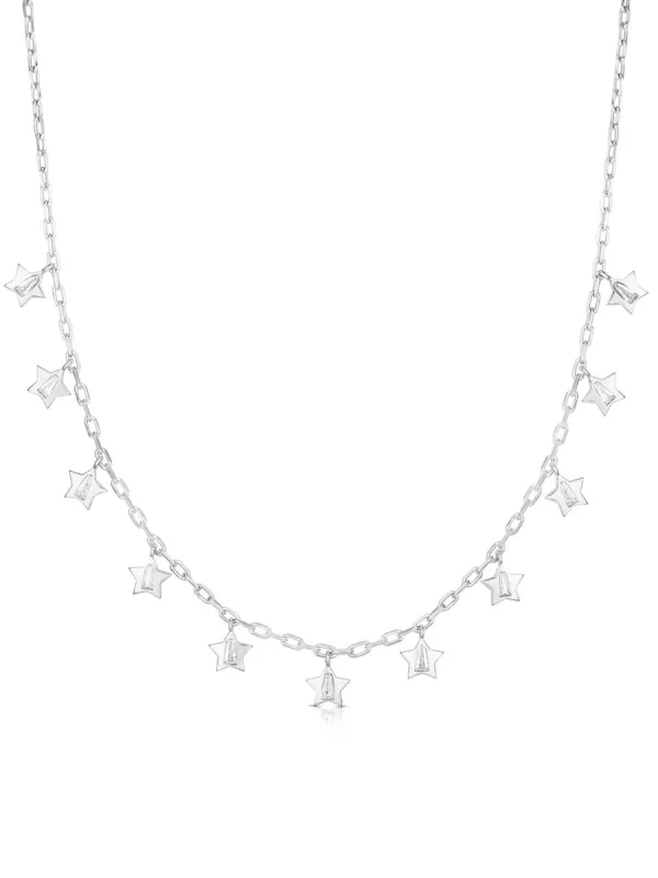 Sterling Silver Star Charm Necklace sold by Lord & Taylor
