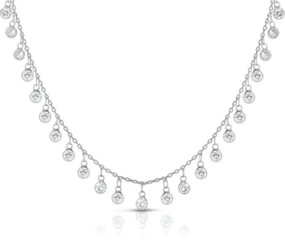 Gold Vermeil Crystal Charm Necklace sold by Lord & Taylor