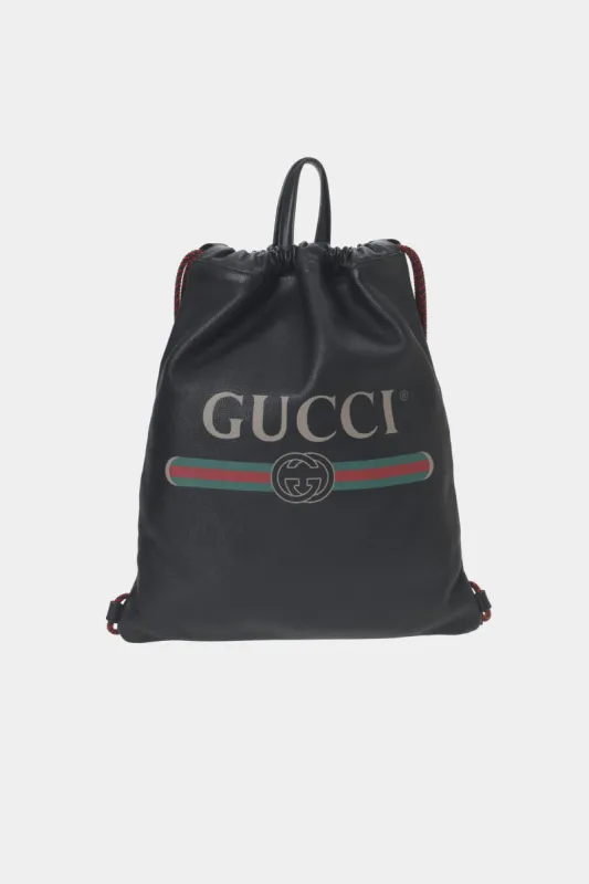 Gucci Print Drawstring Backpack sold by Lord & Taylor