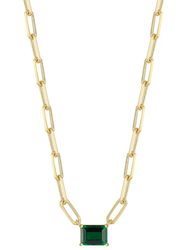 Gold Vermeil Paperclip Chain Necklace sold by Lord & Taylor