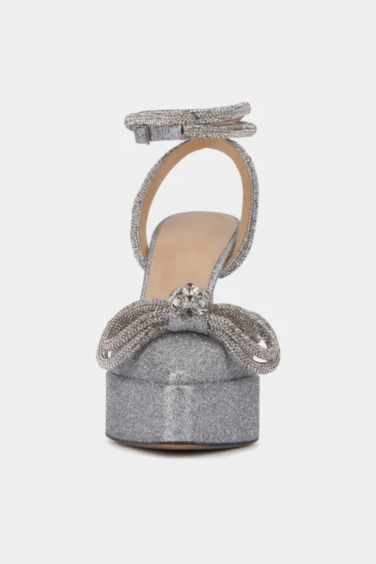 Double Bow Platform Sandal sold by Lord & Taylor