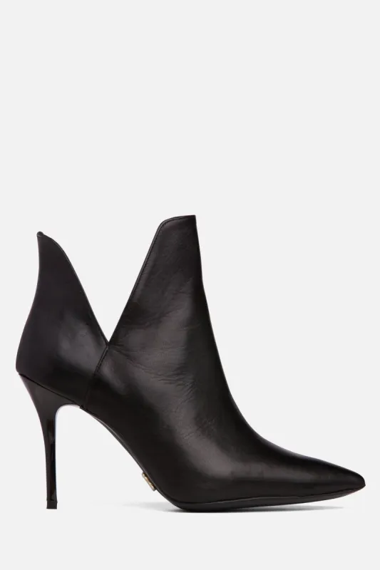 Slip On Leather Stiletto Bootie sold by Lord & Taylor
