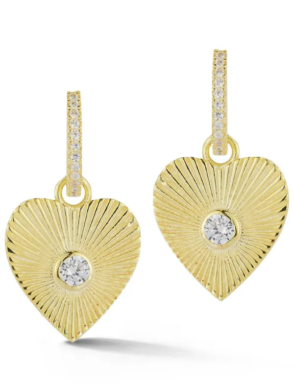 Sterling Silver Heart Earring sold by Lord & Taylor