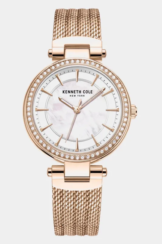 Ladies Transparent Dial Watch sold by Lord & Taylor