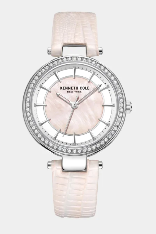 Ladies Transparent Dial Watch sold by Lord & Taylor