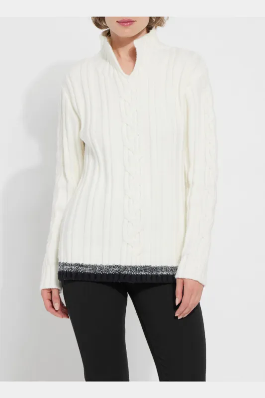 Cable Knit Alana Sweater sold by Lord & Taylor