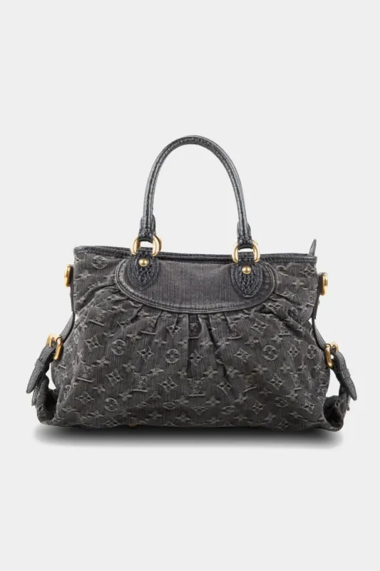Denim Neo Cabby No Strap MM Tote Bag sold by Lord & Taylor