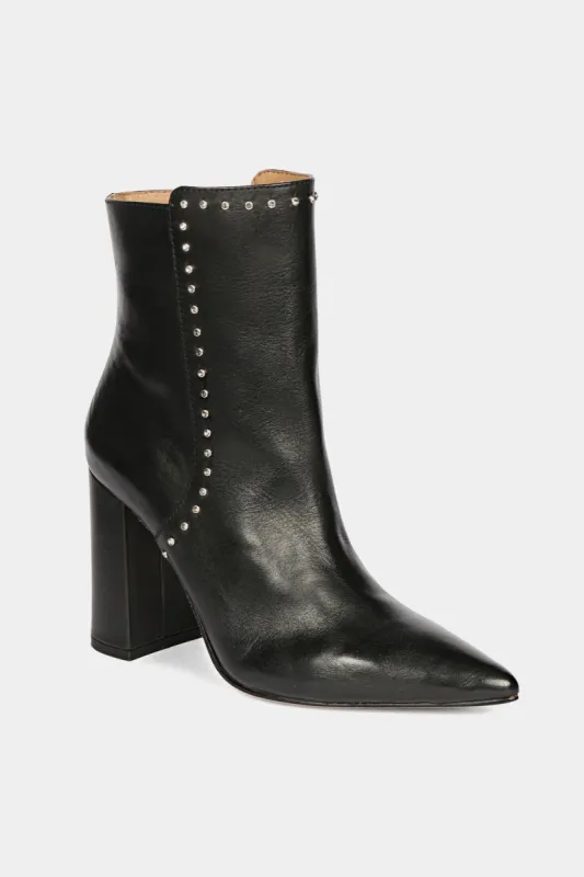 Fia Leather Bootie sold by Lord & Taylor