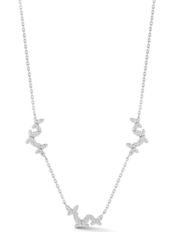 Sterling Silver Butterfly Necklace sold by Lord & Taylor