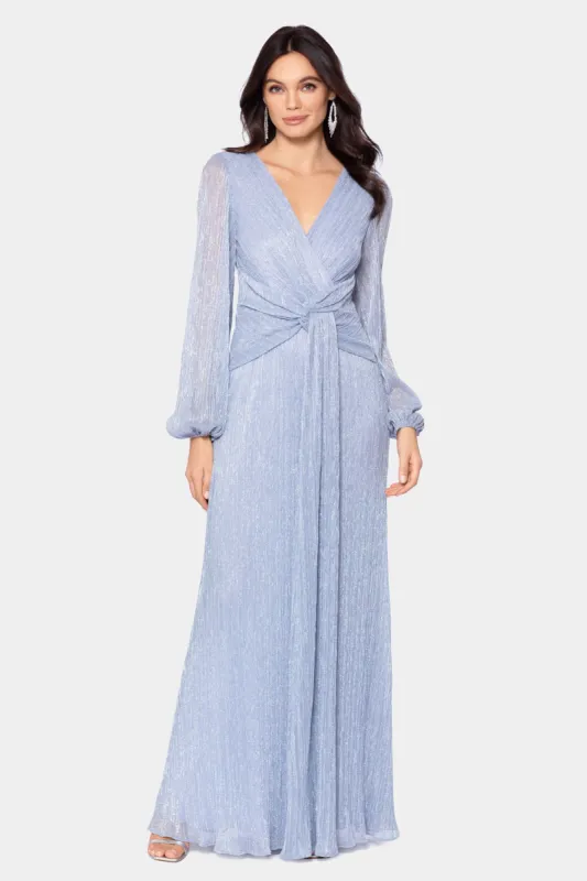 Long Glitter Crinkle Long Sleeve sold by Lord & Taylor