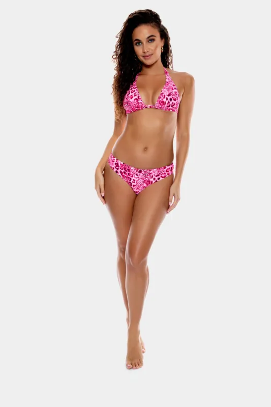 Full Coverage Triangle Halter Bikini Top sold by Lord & Taylor