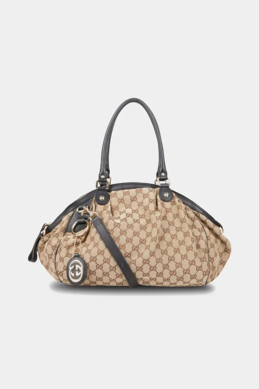 Sukey GG Canvas Two-Way Handbag sold by Lord & Taylor