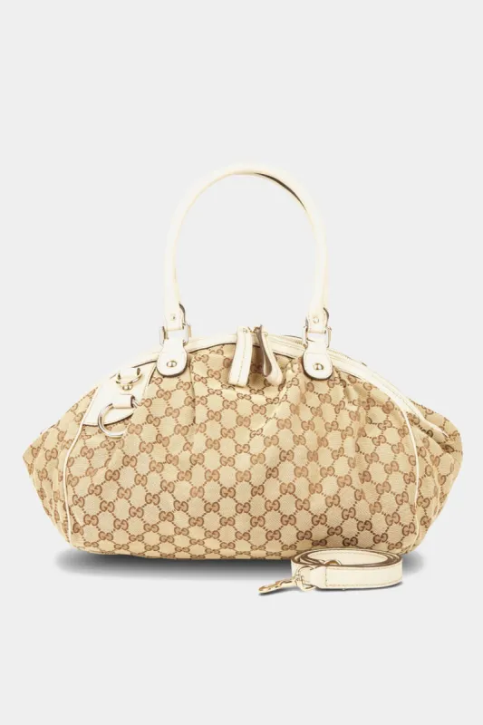Sukey No Charm GG Canvas Two-Way Handbag sold by Lord & Taylor