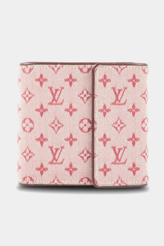 Porte-Credit Monnaie Monogram Mini Lin Wallet sold by Lord & Taylor