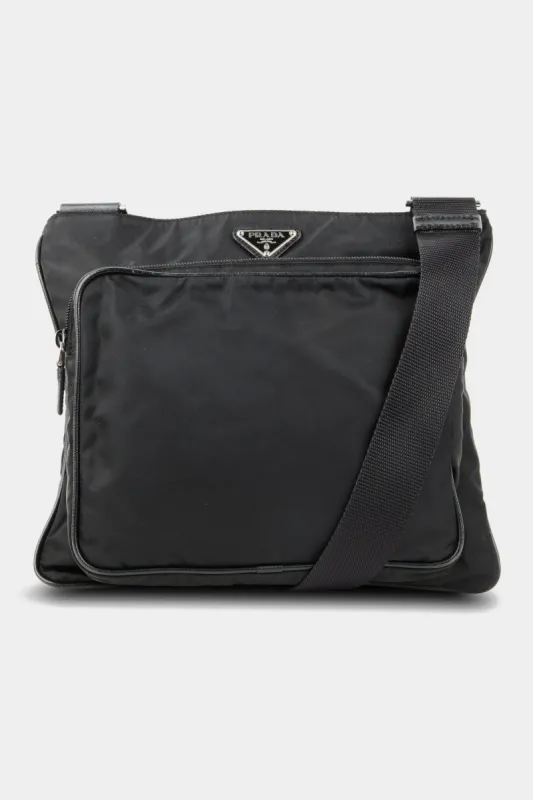Round Front Pocket Tessuto Crossbody Bag sold by Lord & Taylor