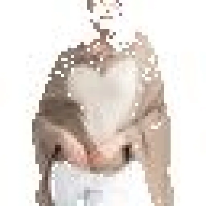 Cashmere Blend Heart Poncho sold by Lord & Taylor