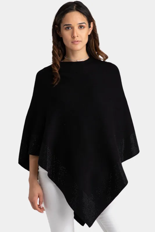 Dazzling Night Sparkle Poncho sold by Lord & Taylor