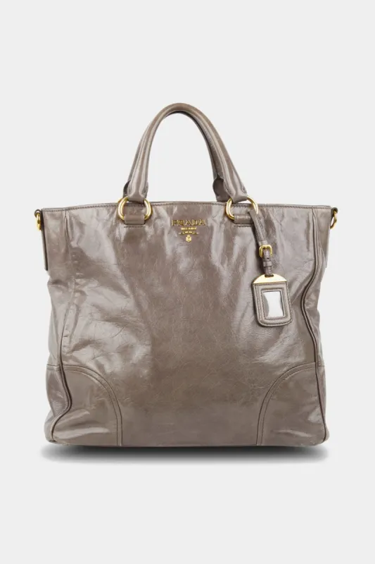 Two-Way Vitello Shine Tote Bag sold by Lord & Taylor