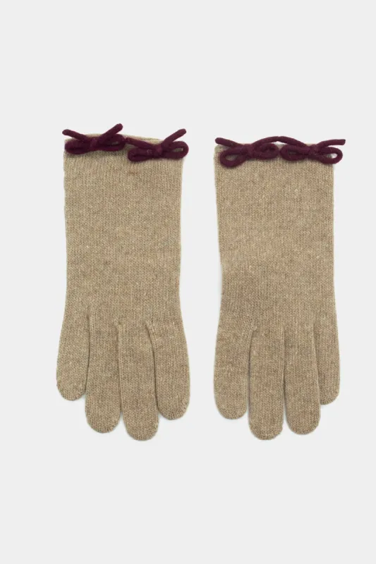 Bow Detail Glove sold by Lord & Taylor