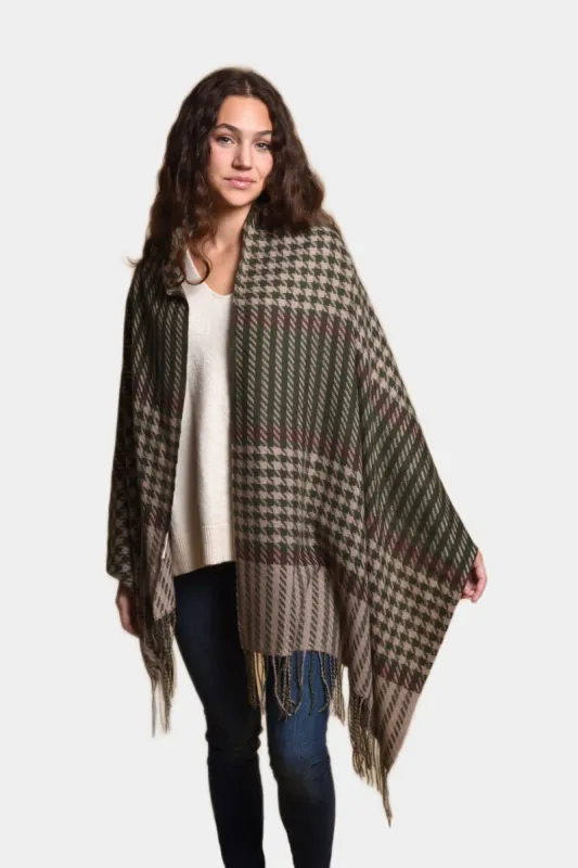 Herringbone Woven Fringe Scarf sold by Lord & Taylor