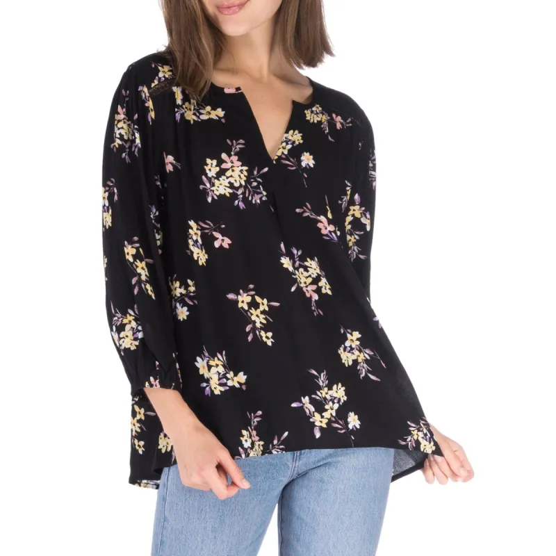 Pleat Front Top w. Trim sold by Lord & Taylor