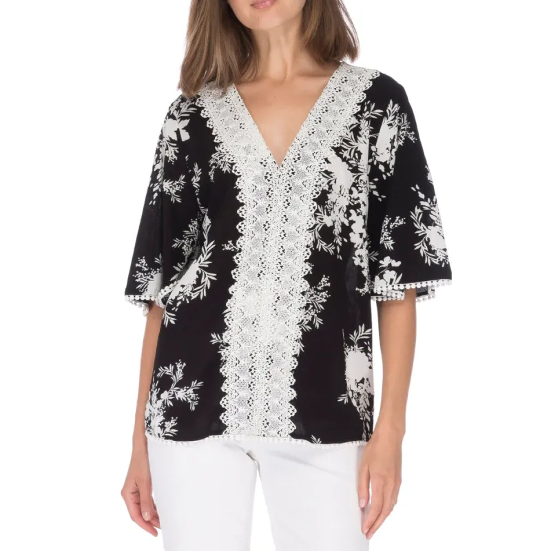 Woven Top sold by Lord & Taylor