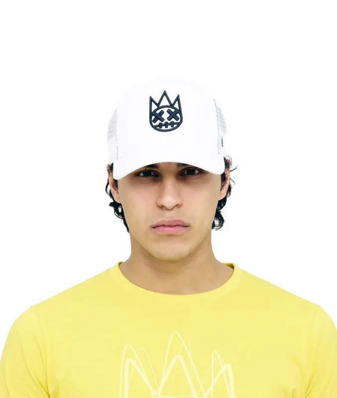 Mesh Back Trucker with Lemonade Crown sold by Lord & Taylor