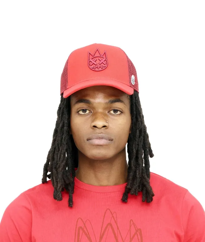 Mesh Back Trucker with Scarlet Crown sold by Lord & Taylor