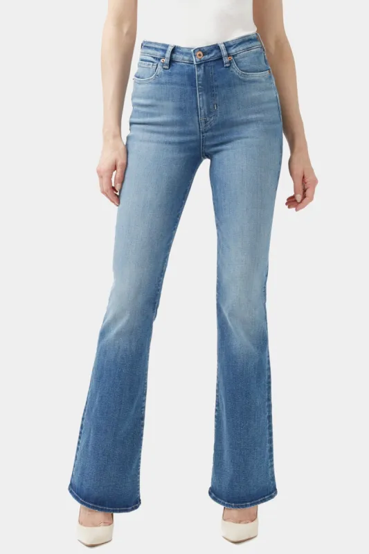 Joplin High Rise Flare Jeans sold by Lord & Taylor