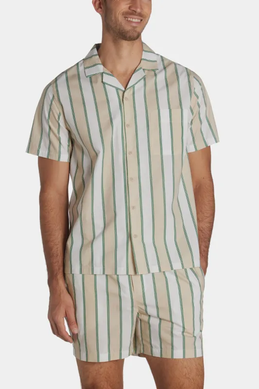 Poplin Home Short Sleeve Camp Shirt sold by Lord & Taylor