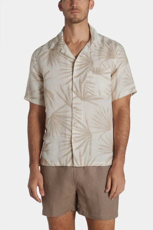 Air Linen Convertible Camp Shirt sold by Lord & Taylor