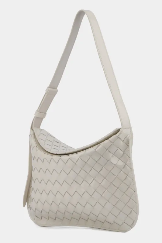 Woven Flap Shoulder Bag sold by Lord & Taylor