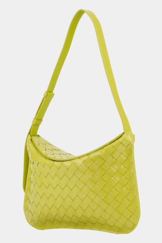 Woven Flap Shoulder Bag sold by Lord & Taylor