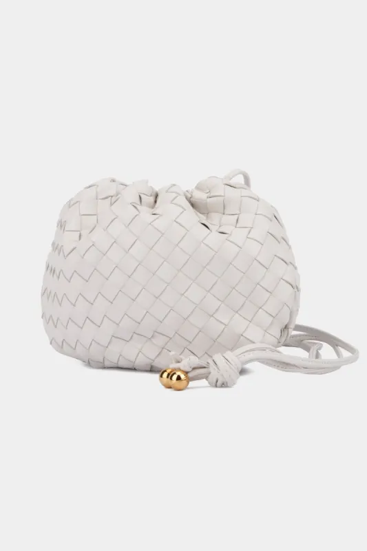 Woven Bulb Bag sold by Lord & Taylor