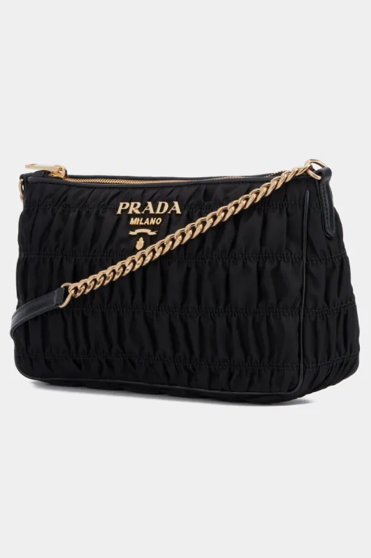 Leather Trim Shoulder Bag sold by Lord & Taylor