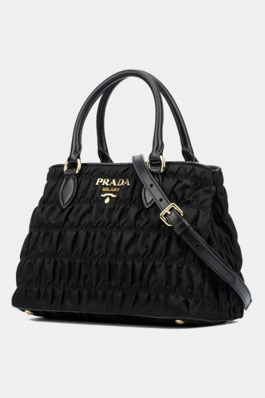 Leather Trim Satchel Handbag sold by Lord & Taylor