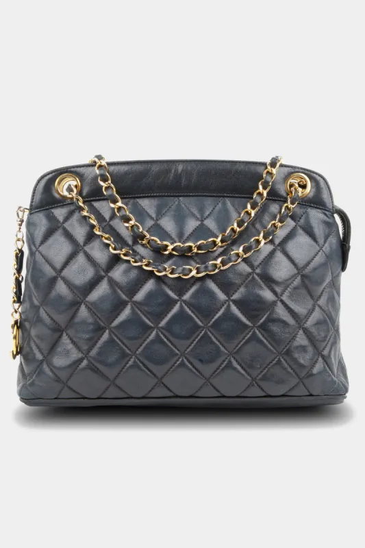 CC Charm Chain Lambskin Tote Bag sold by Lord & Taylor