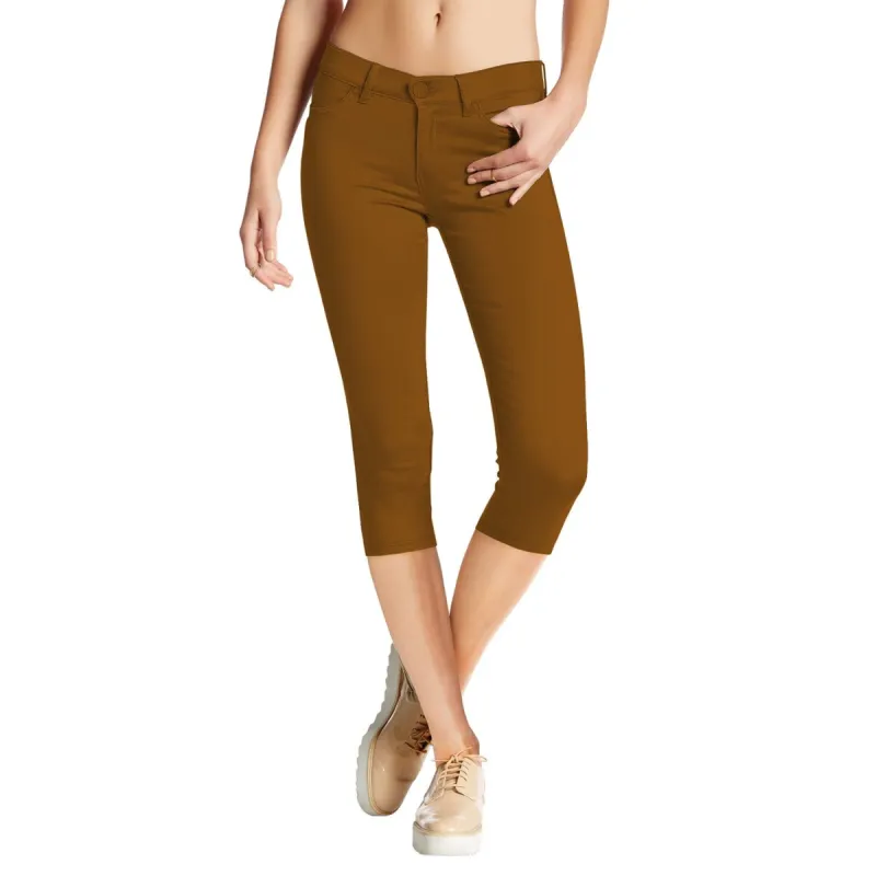 Hyper Stretch Capri sold by Lord & Taylor