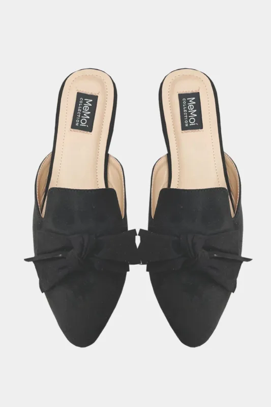Audrey Vegan Suede Pointed Toe Backless Slippers sold by Lord & Taylor