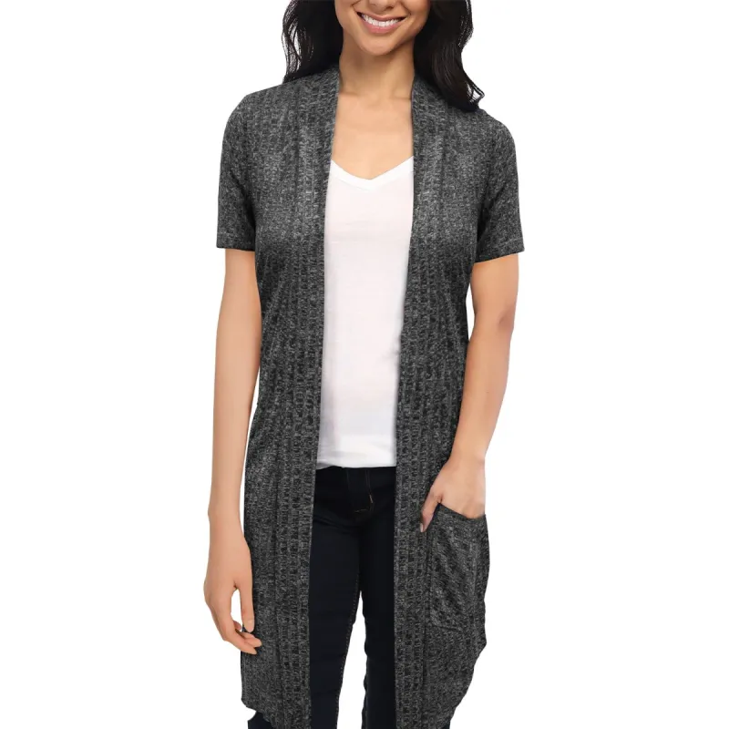 Short Sleeve Open-Front Cardigan sold by Lord & Taylor