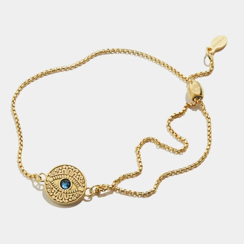 Evil Eye Pull Chain Bracelet sold by Lord & Taylor