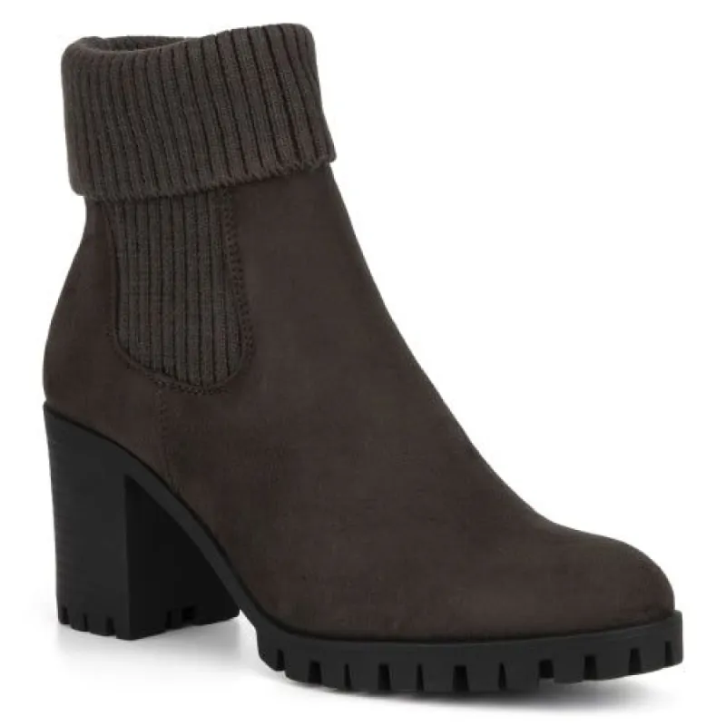 Presley Knit Collar Bootie sold by Lord & Taylor