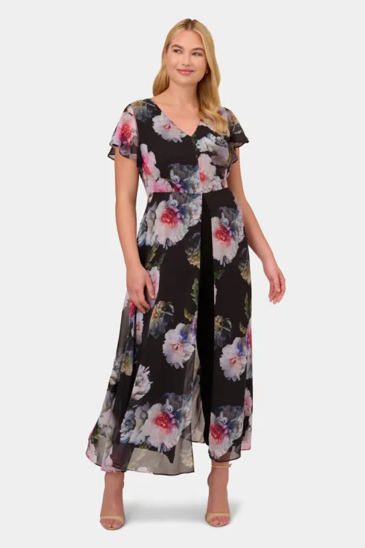 Floral Printed Jumpsuit sold by Lord & Taylor