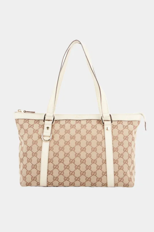D-Gold GG Canvas Tote Bag sold by Lord & Taylor