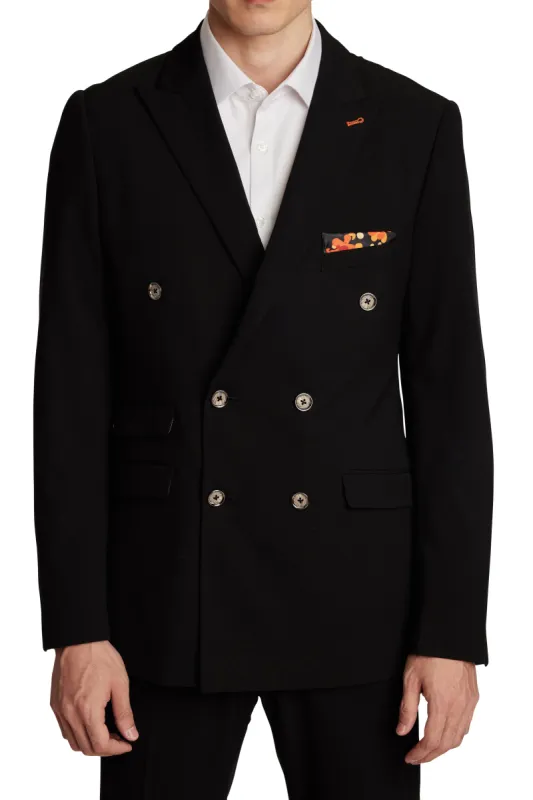 Slim Fleet Double-Breasted Jacket sold by Lord & Taylor