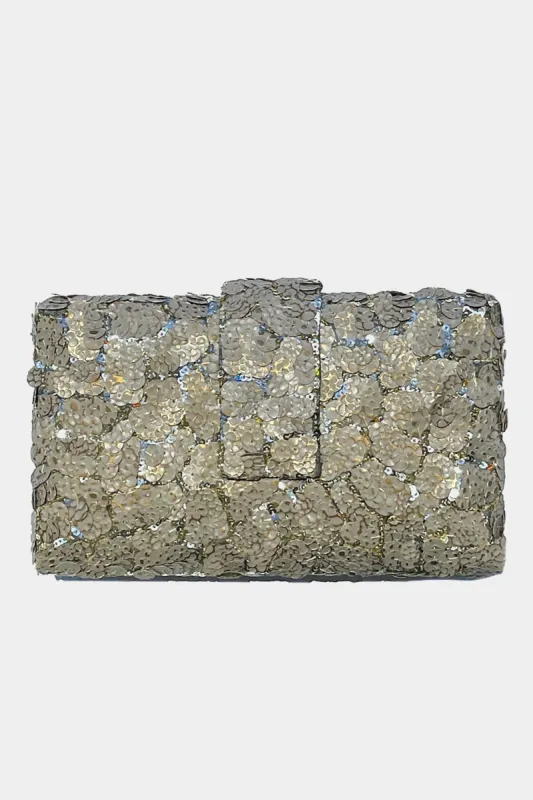 Gray Kitsch Clutch sold by Lord & Taylor