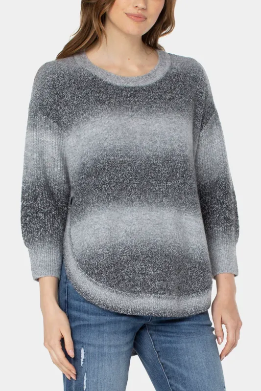 3/4 Sleeve Curved Hem Sweater sold by Lord & Taylor