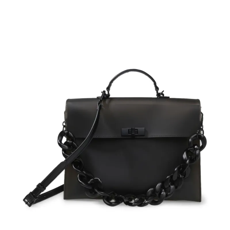 Riga Clear Satchel With Tonal Chain sold by Lord & Taylor